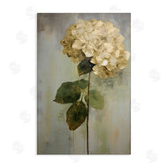 Petals Prints Design | Single Distressed Hydrangea