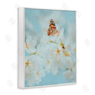 Renel Peters | Pale Blossoms and Butterfly