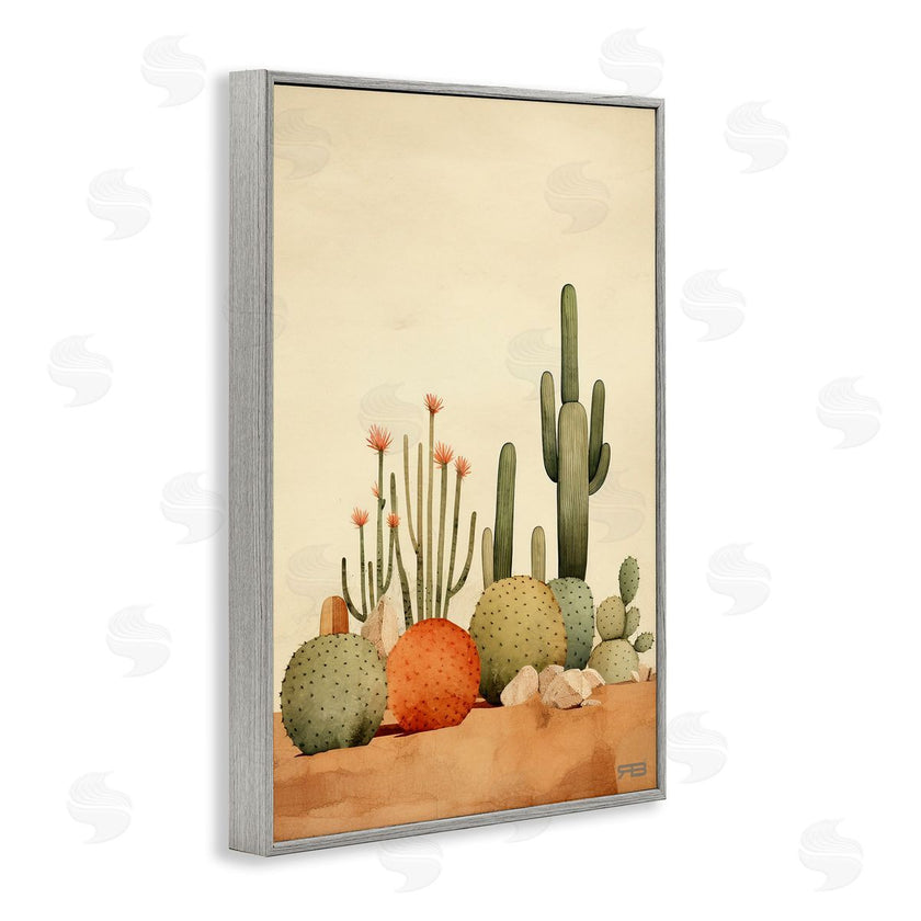 Roozbeh Bahramali | Desert Cactus Scenery