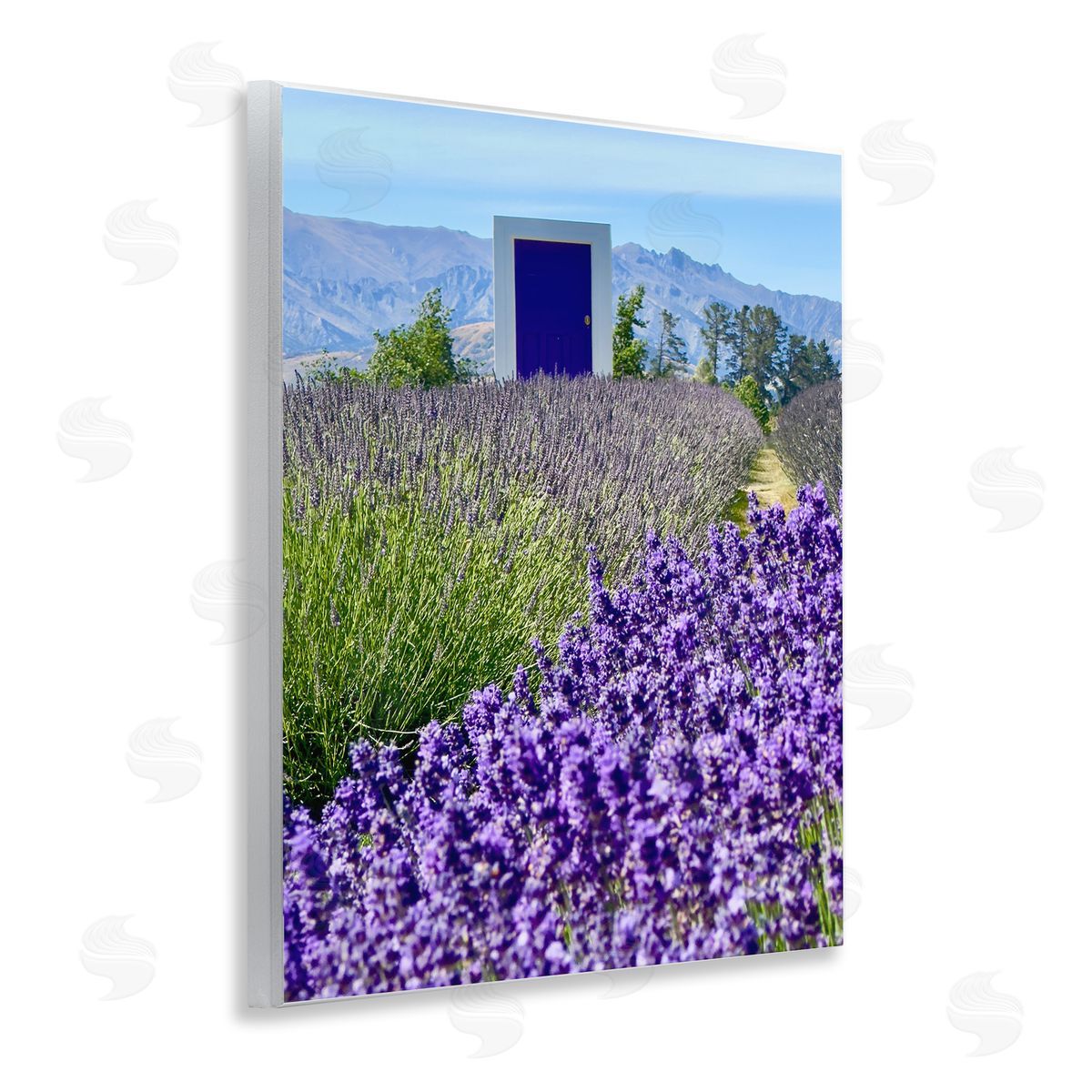 Surreal Doorway Landscape Wood Plaque Wall Art, Home Decor by Kali Wilson