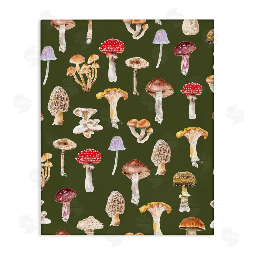 Two If By Sea Studios | Mushrooms Repeating Pattern
