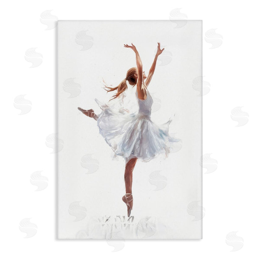 Ramona Murdock | Graceful Ballerina in White