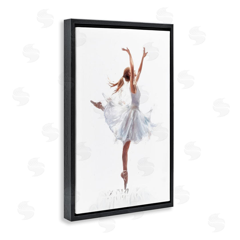 Ramona Murdock | Graceful Ballerina in White