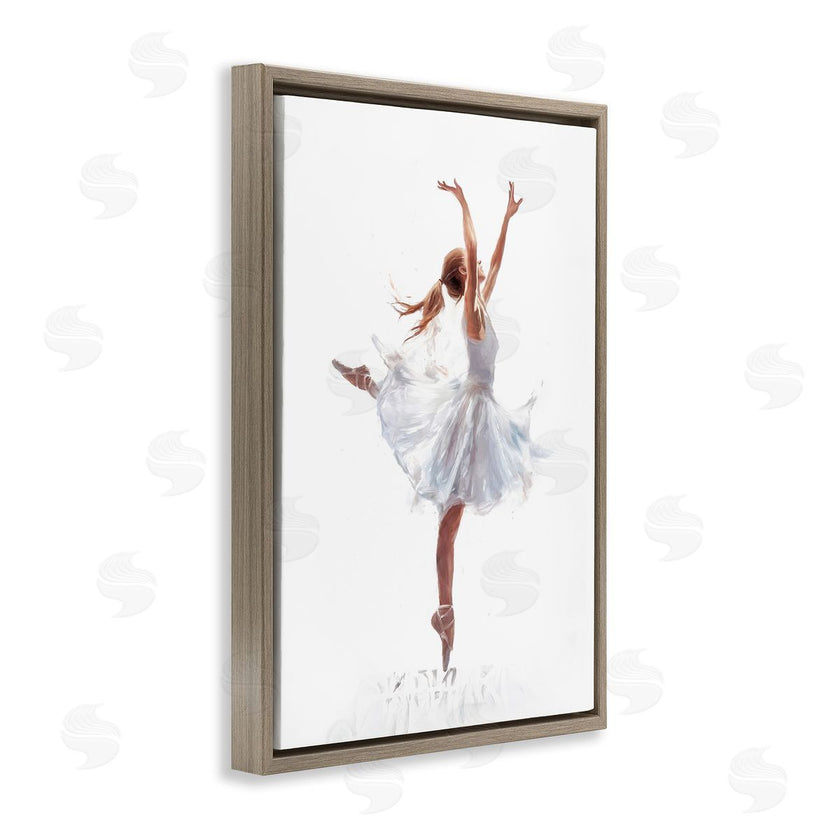 Ramona Murdock | Graceful Ballerina in White