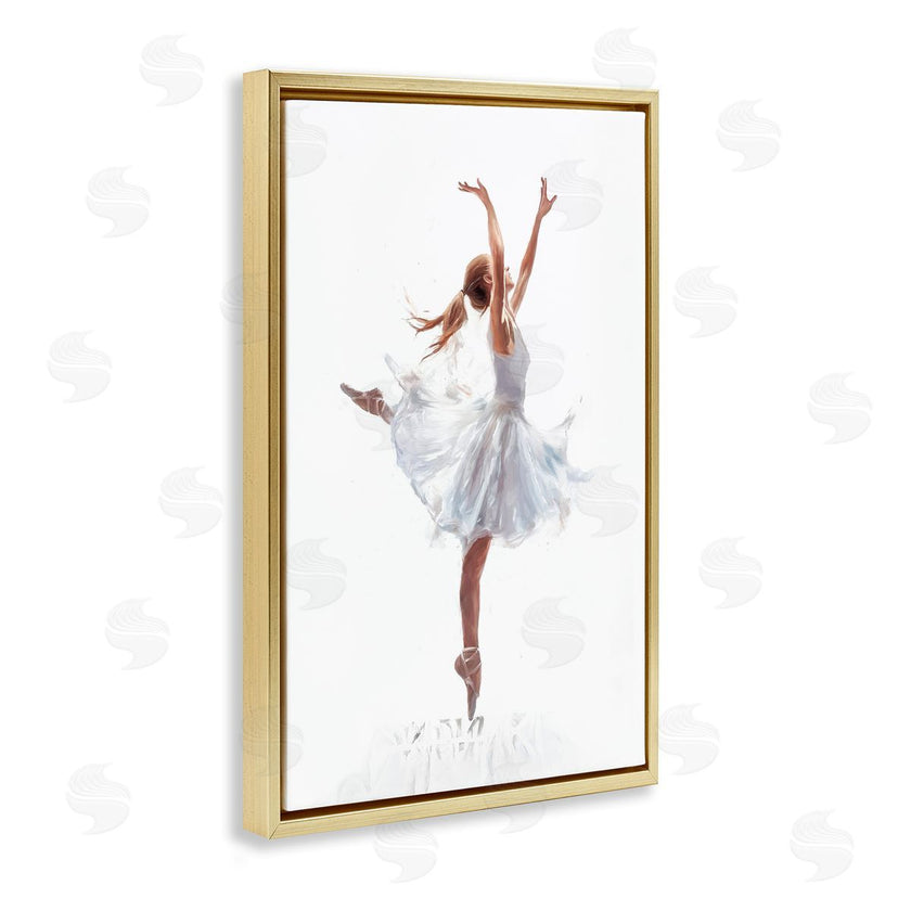 Ramona Murdock | Graceful Ballerina in White