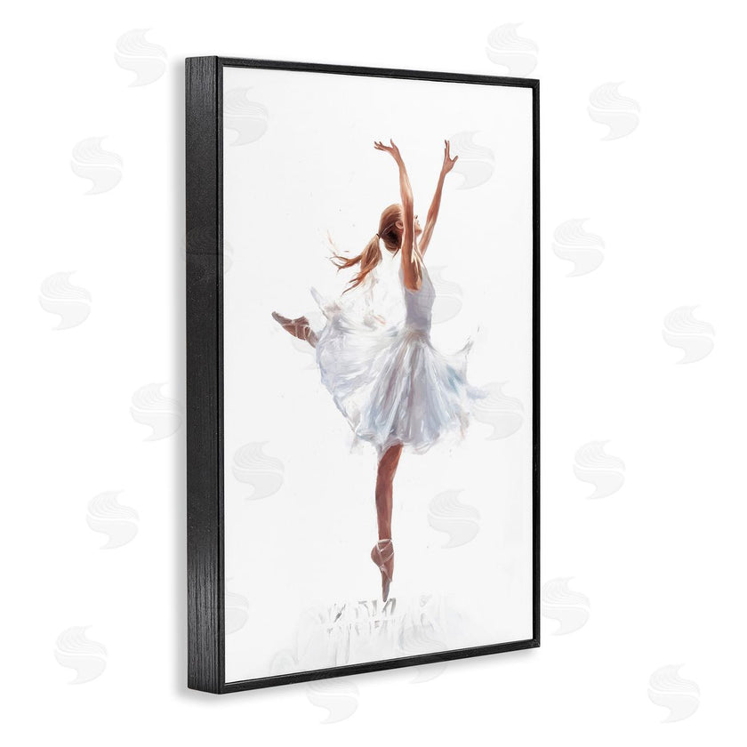 Ramona Murdock | Graceful Ballerina in White