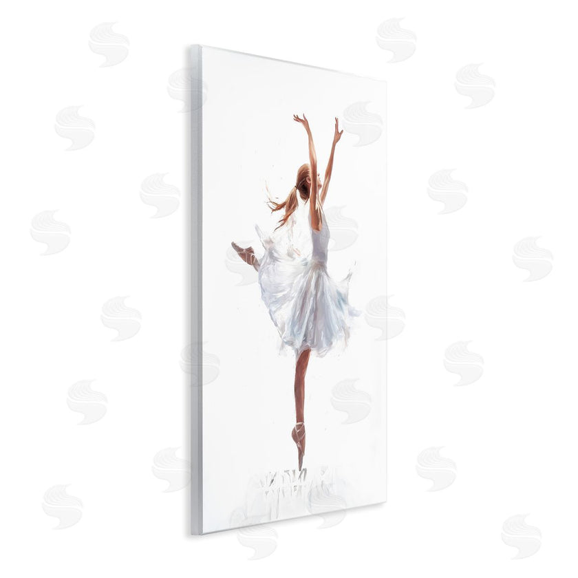 Ramona Murdock | Graceful Ballerina in White