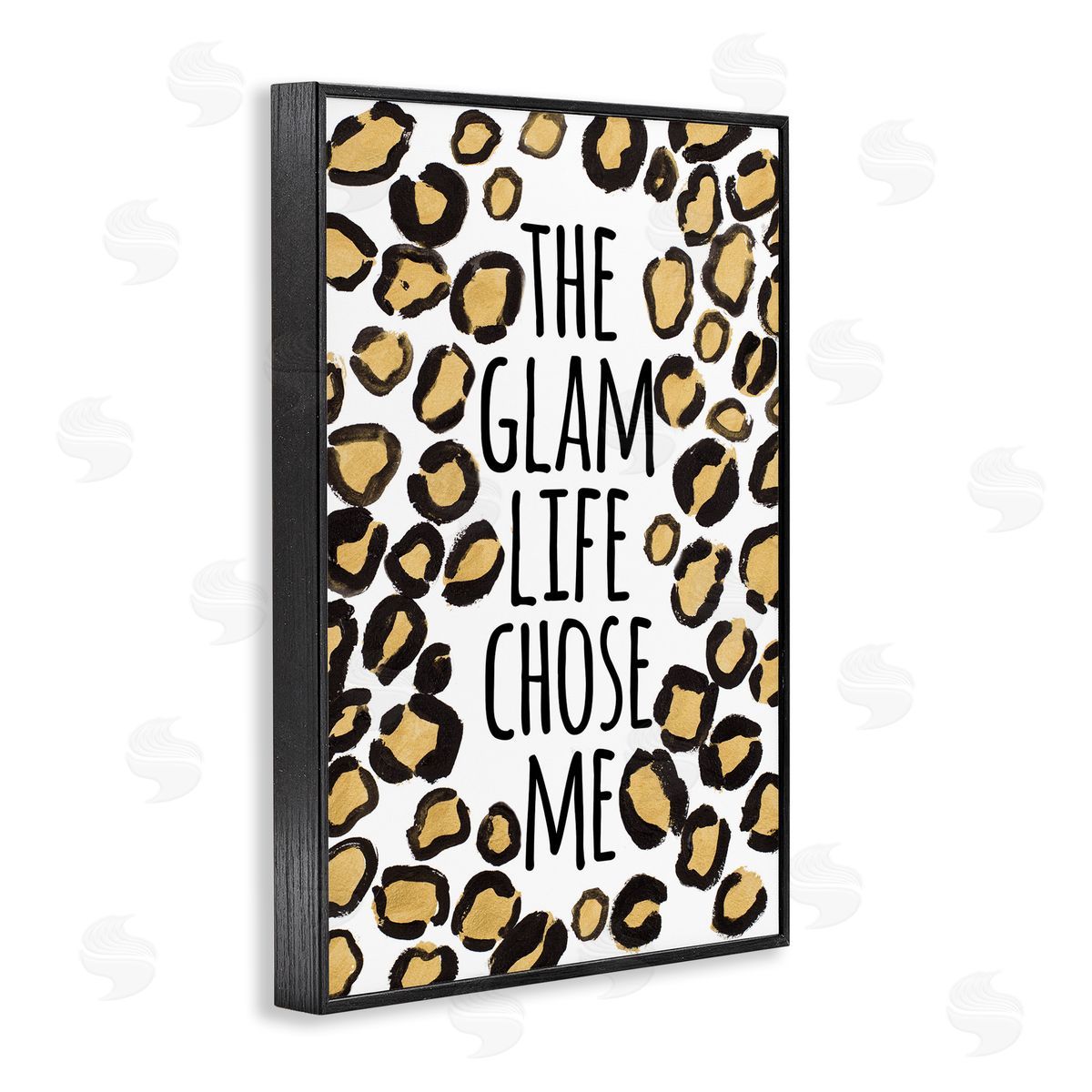 Glam Life Chose Me Black Frame Print Wall Art, Home Decor by Lanie Loreth