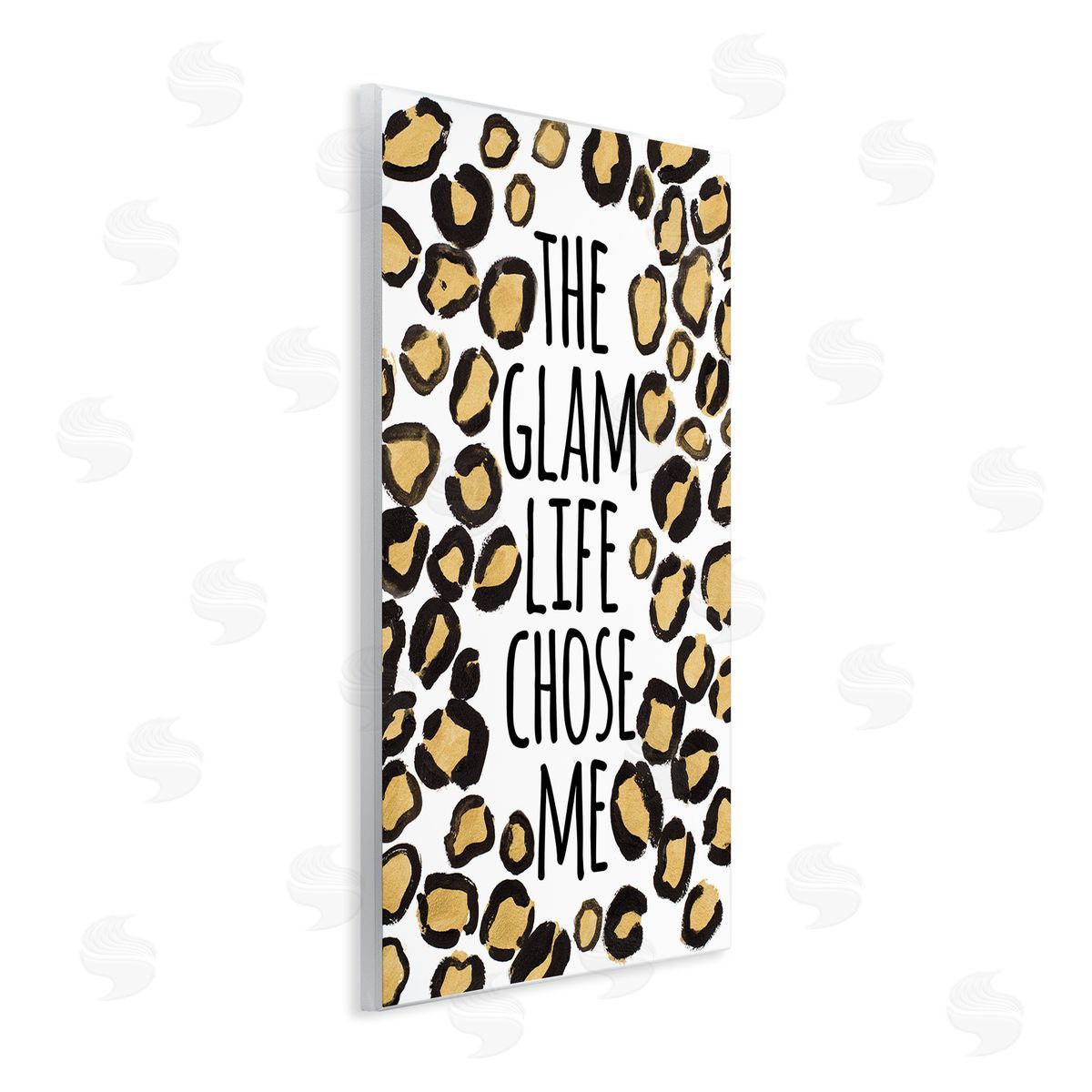 Glam Life Chose Me Wood Plaque Wall Art, Home Decor by Lanie Loreth