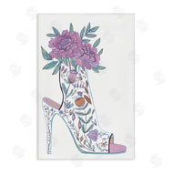 Melissa Wang | Shoe with Bouquet