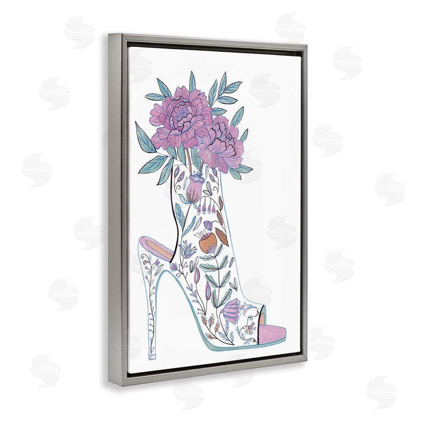 Melissa Wang | Shoe with Bouquet