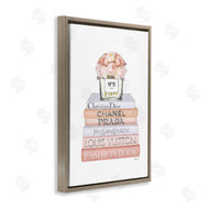 Amanda Greenwood | Glam Bookstack and Flowers