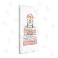 Amanda Greenwood | Glam Bookstack and Flowers