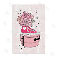 Martina Pavlova | Pink Floral Sneaker