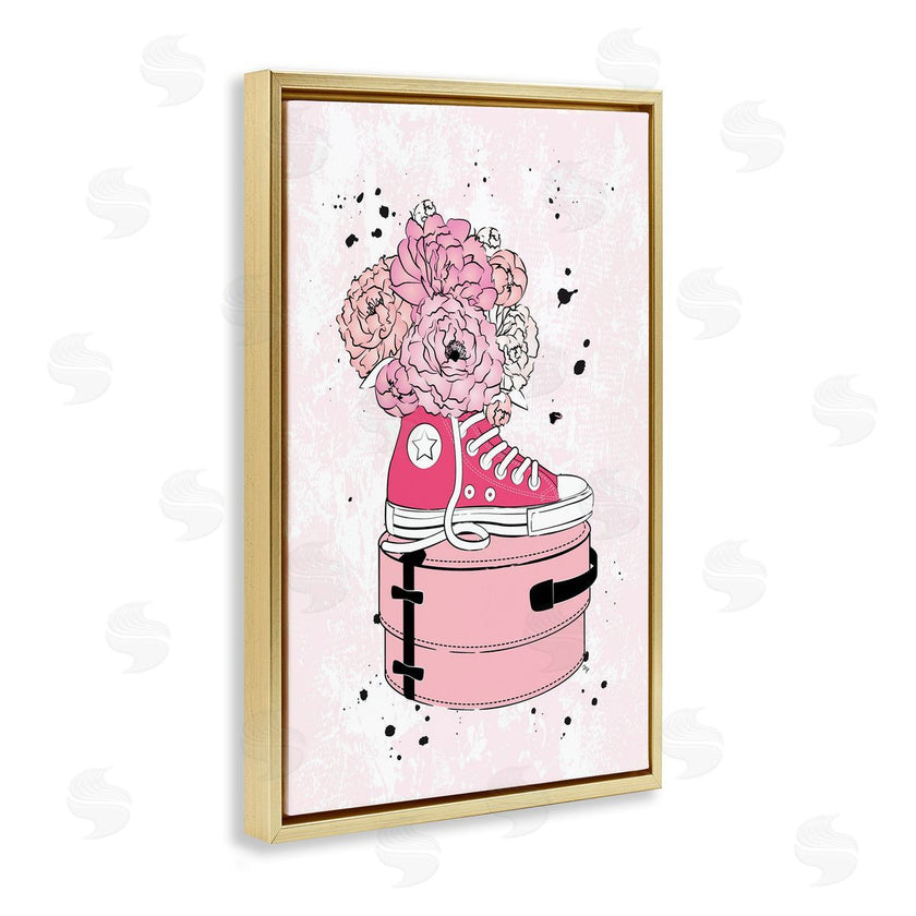Martina Pavlova | Pink Floral Sneaker