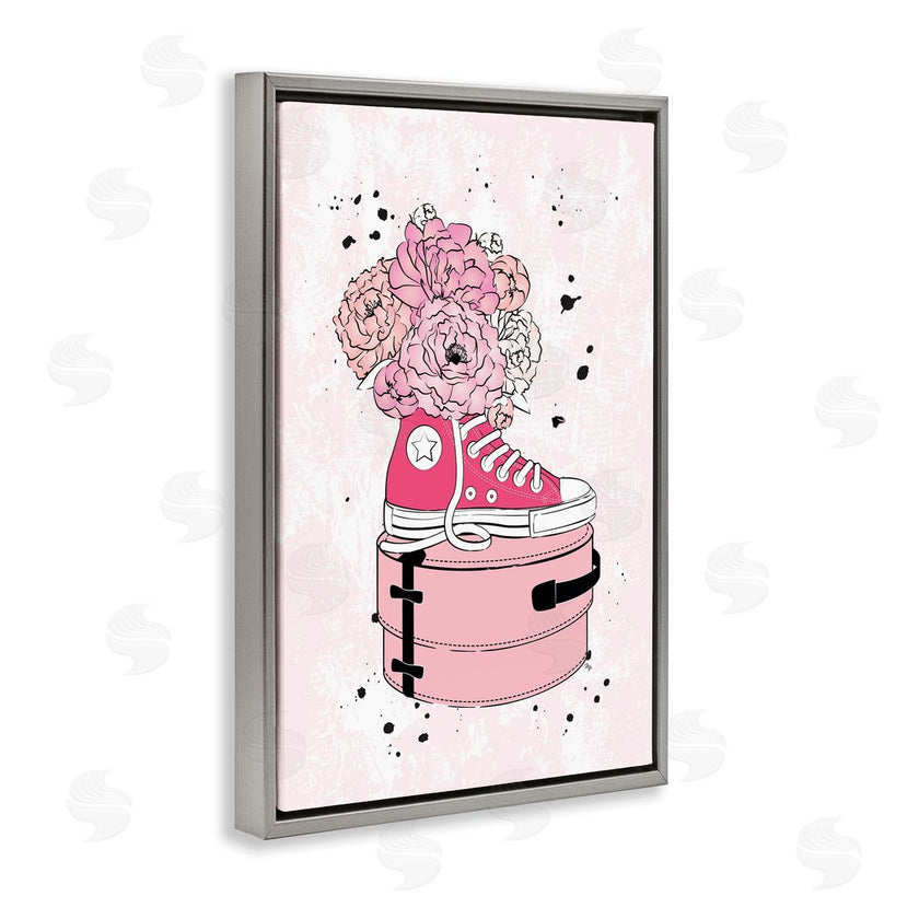Martina Pavlova | Pink Floral Sneaker