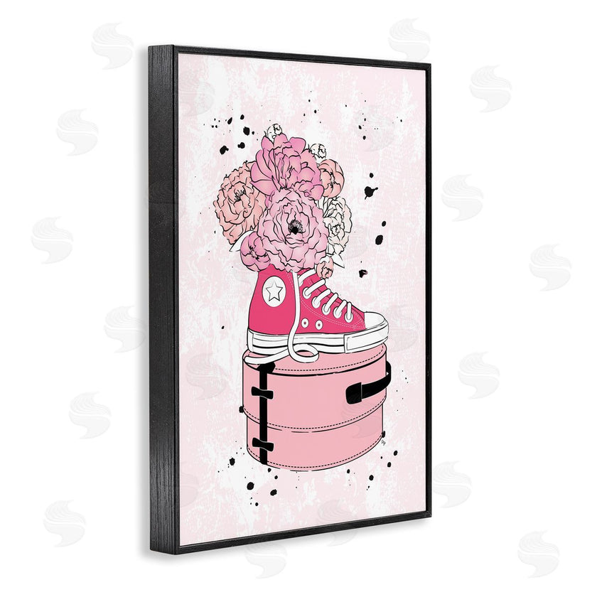 Martina Pavlova | Pink Floral Sneaker
