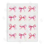 Stupell Studio | Pink Bows Rows