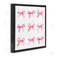 Stupell Studio | Pink Bow Pattern