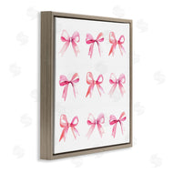 Stupell Studio | Pink Bow Pattern