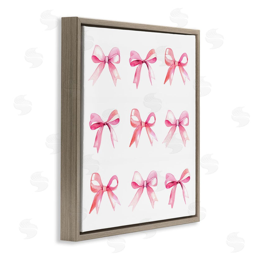 Stupell Studio | Pink Bow Pattern