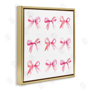 Stupell Studio | Pink Bow Pattern