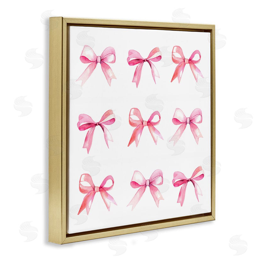Stupell Studio | Pink Bow Pattern