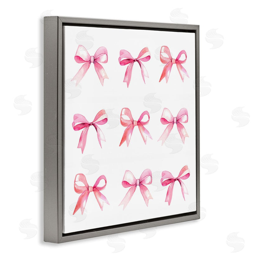 Stupell Studio | Pink Bow Pattern