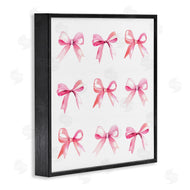 Stupell Studio | Pink Bow Pattern