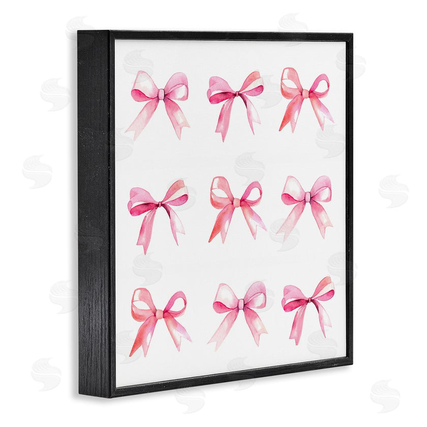Stupell Studio | Pink Bow Pattern