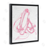 Stupell Studio | Pink Ballet Slippers