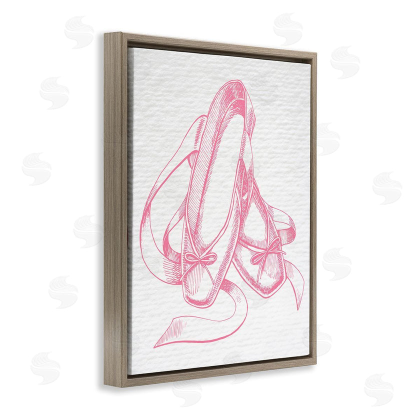 Stupell Studio | Pink Ballet Slippers