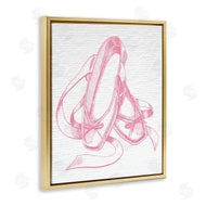 Stupell Studio | Pink Ballet Slippers