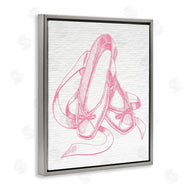 Stupell Studio | Pink Ballet Slippers
