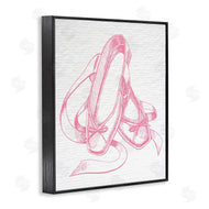 Stupell Studio | Pink Ballet Slippers