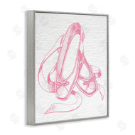 Stupell Studio | Pink Ballet Slippers