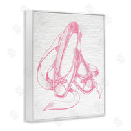 Stupell Studio | Pink Ballet Slippers