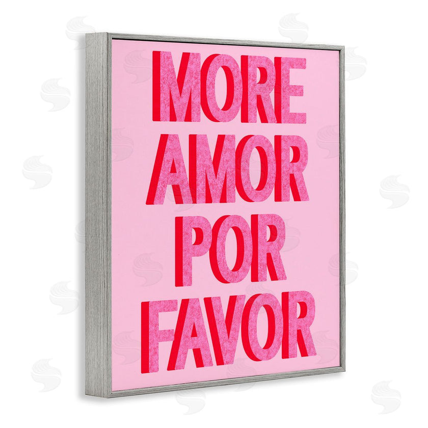 Stupell Studio | Pink More Amor