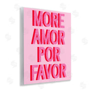 Stupell Studio | Pink More Amor