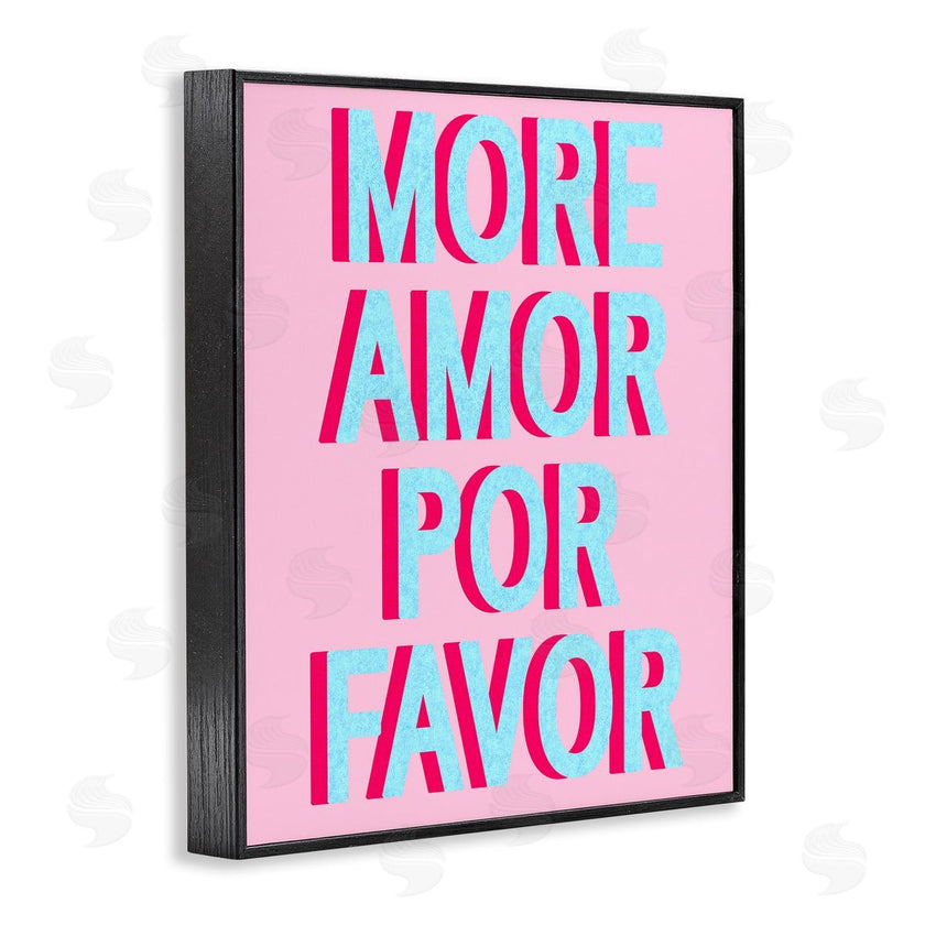 Stupell Studio | More Amor Phrase