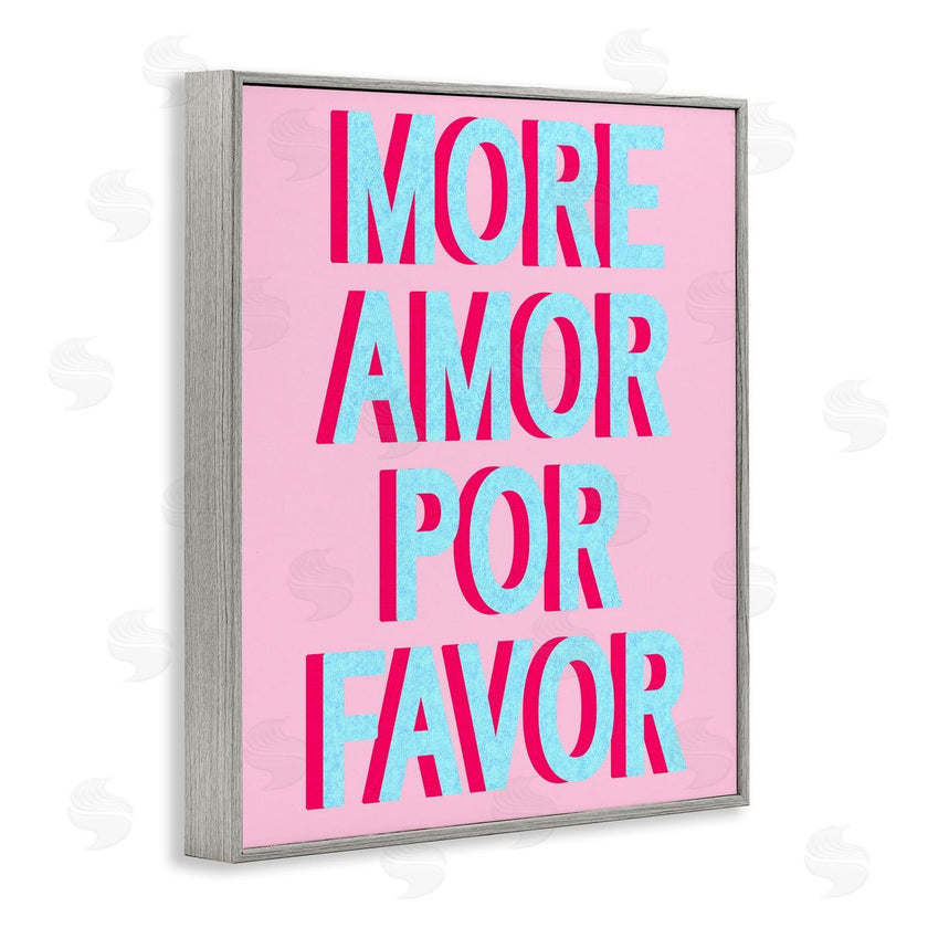 Stupell Studio | More Amor Phrase