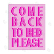 Stupell Studio | Purple Back to Bed