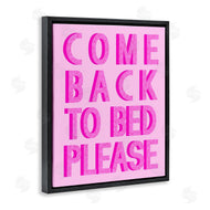 Stupell Studio | Purple Back to Bed