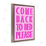 Stupell Studio | Purple Back to Bed