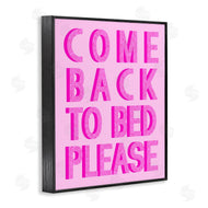 Stupell Studio | Purple Back to Bed