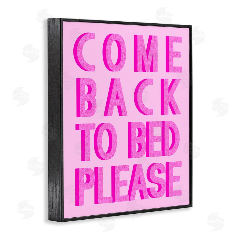 Stupell Studio | Purple Back to Bed