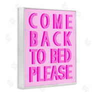 Stupell Studio | Purple Back to Bed