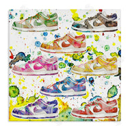Ziwei Li | Paint Splatter Sneakers