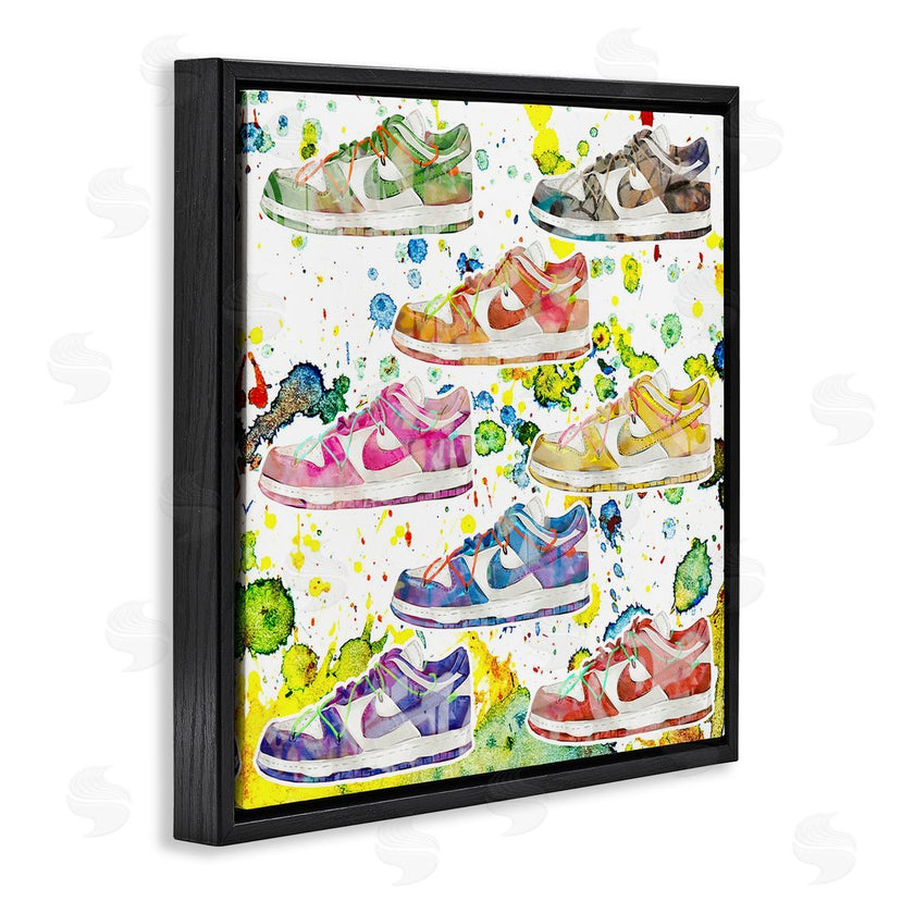 Ziwei Li | Paint Splatter Sneakers