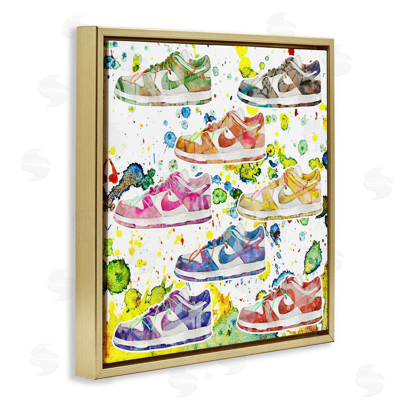 Ziwei Li | Paint Splatter Sneakers